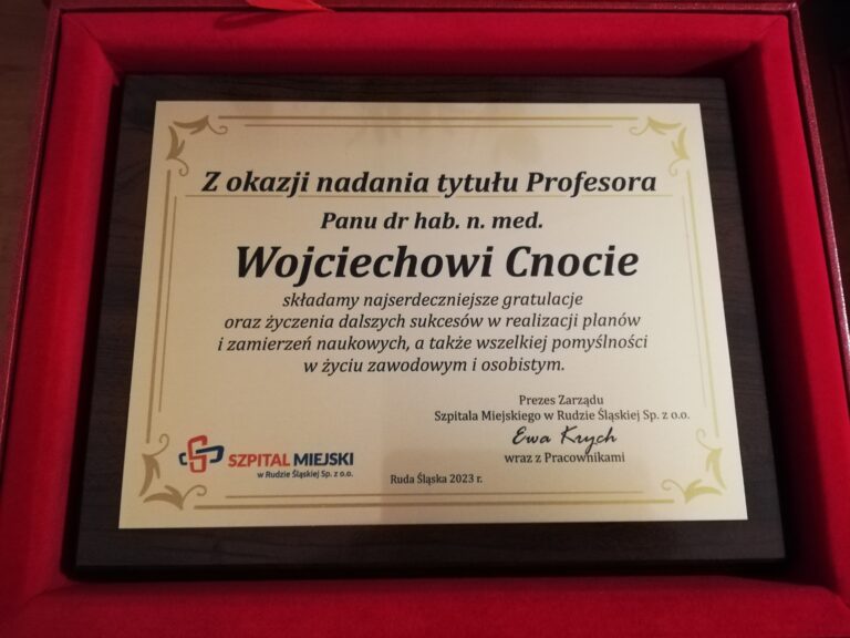 Nominacje profesorskie dla naszych lekarzy 4