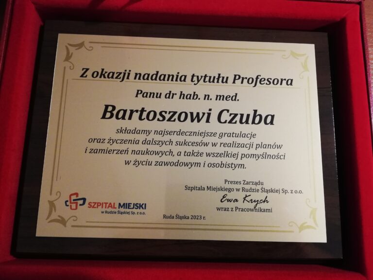 Nominacje profesorskie dla naszych lekarzy 5